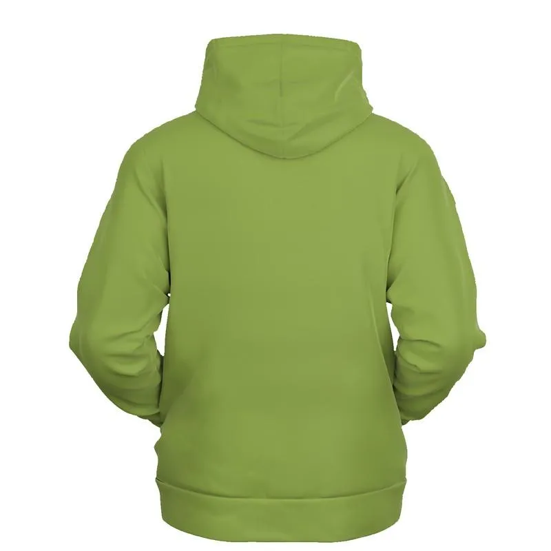 Shaded Midtone Warm Green Hoodie | Unisex | with PLUS sizes | C30M0Y80K30