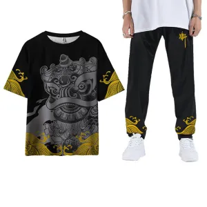 Shishimai Lion Dance Shirt Pants Set (30% OFF)