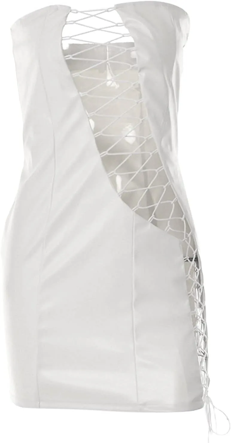Short Formal Dresses for Women 2024 Evening Roundneck GownsTube Top Sleeve Winter Wedding Bodycon Formal Dress