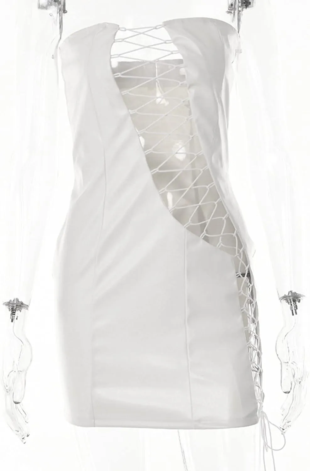 Short Formal Dresses for Women 2024 Evening Roundneck GownsTube Top Sleeve Winter Wedding Bodycon Formal Dress