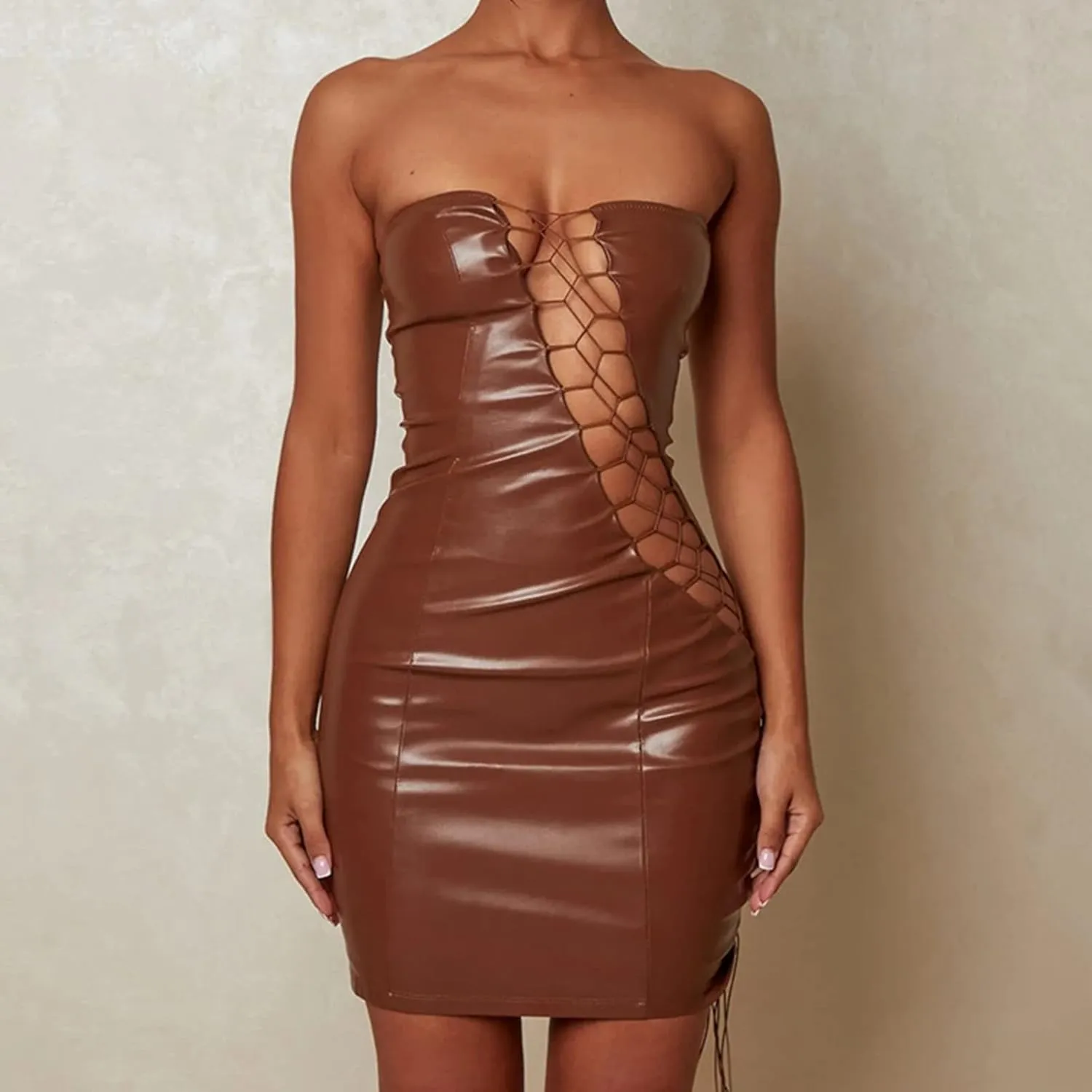 Short Formal Dresses for Women 2024 Evening Roundneck GownsTube Top Sleeve Winter Wedding Bodycon Formal Dress