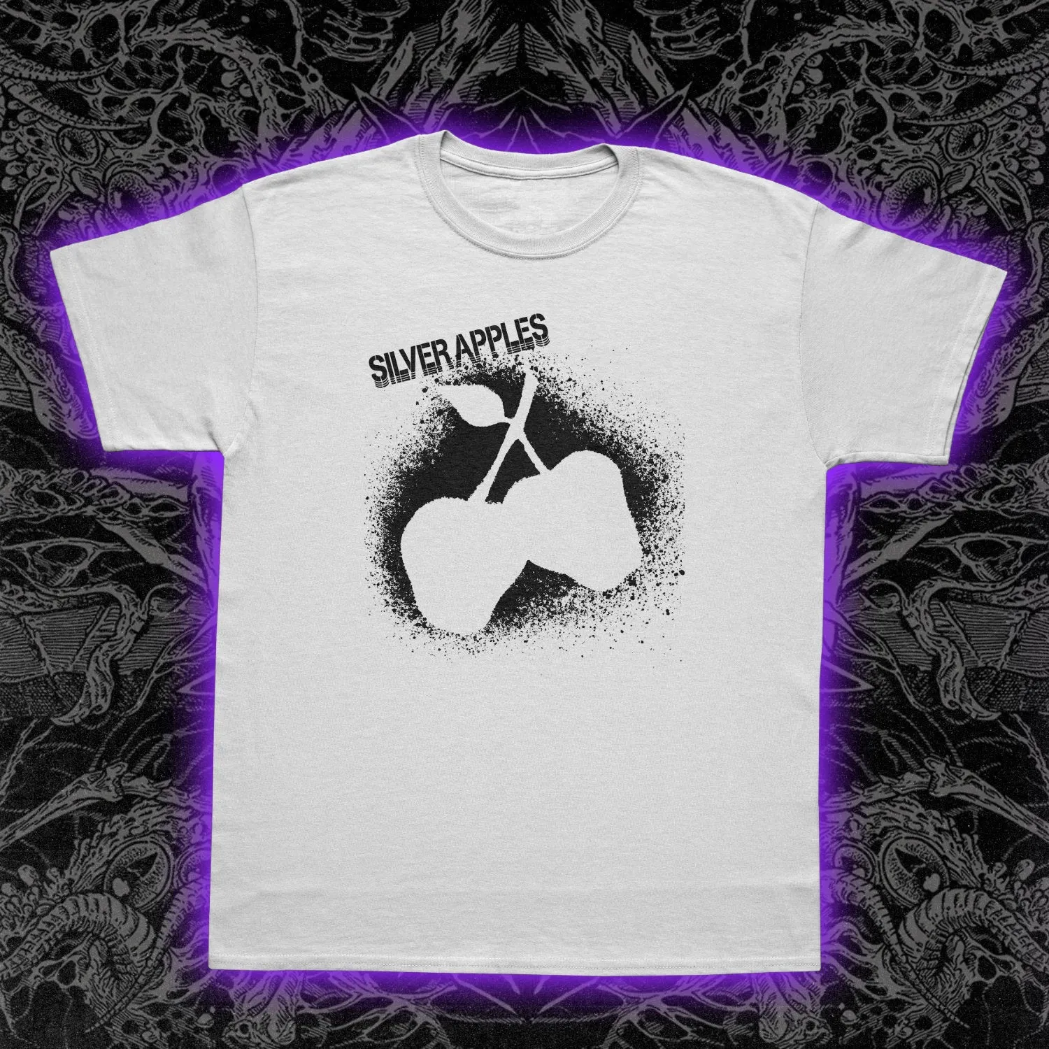 Silver Apples Slim Fit Tee