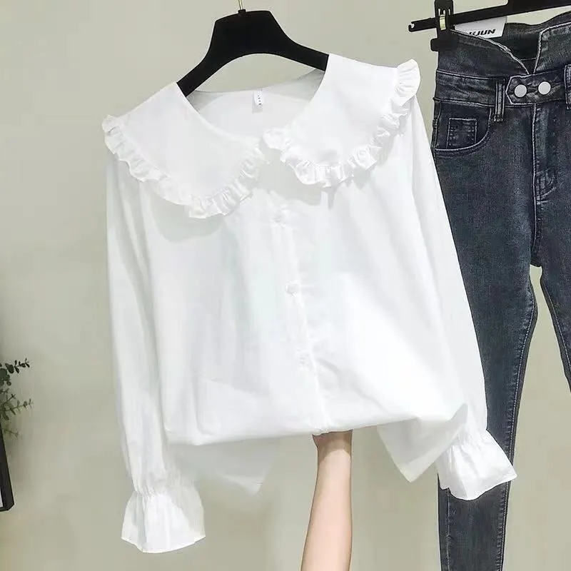 Simple Elegant Casual Blouse Shirt