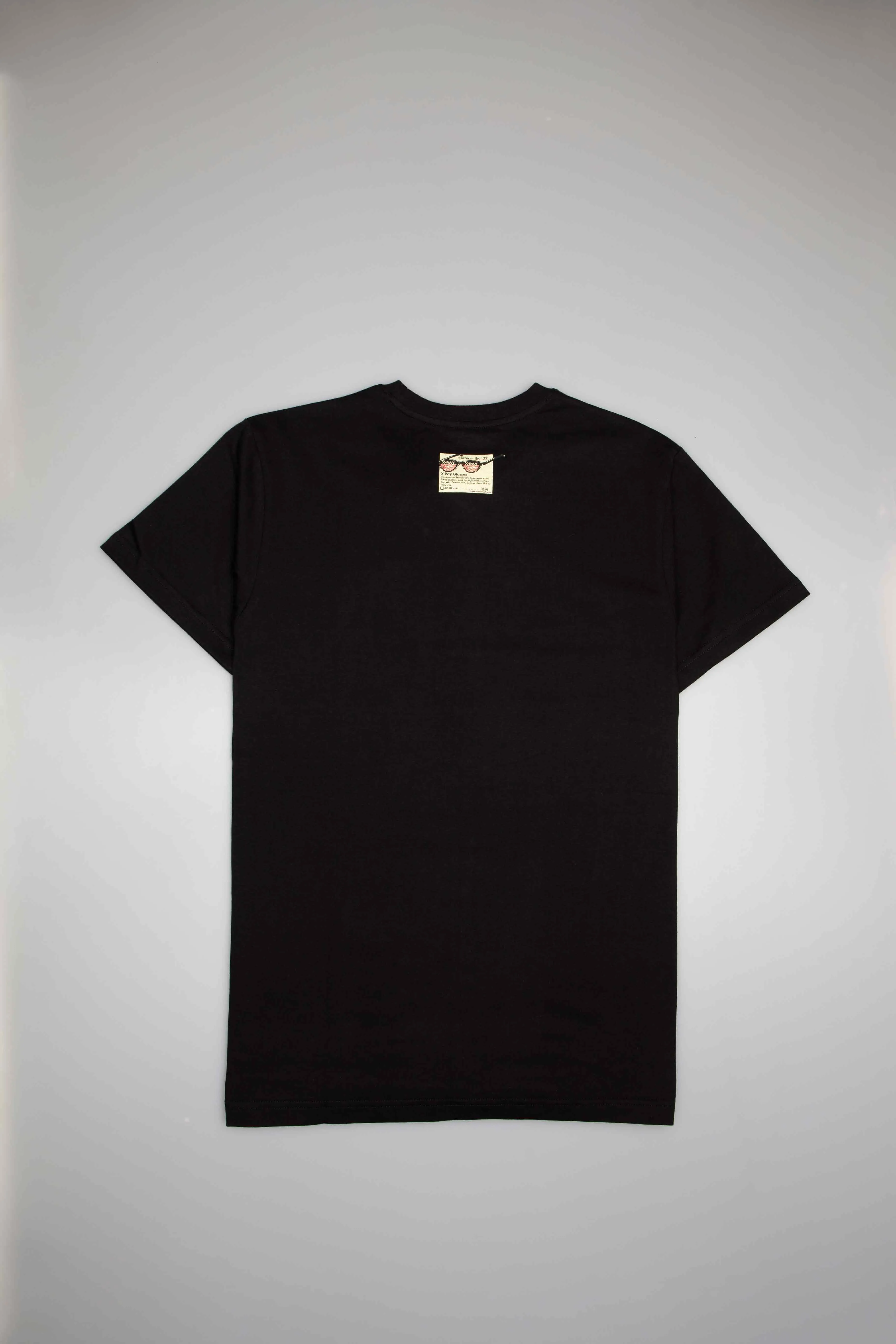 Skull Mens T-Shirt - Black/Black