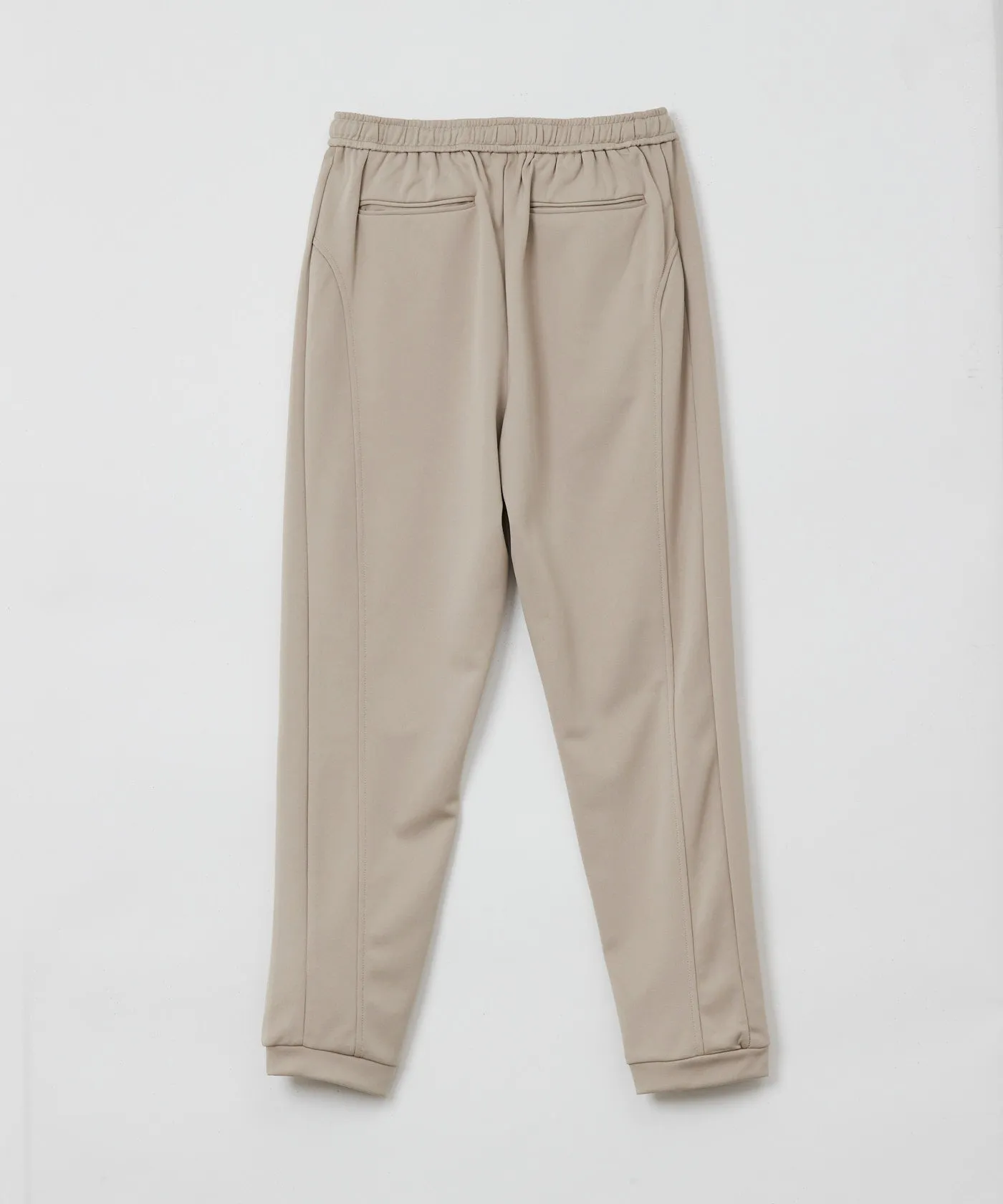 Slim-Fit Cropped Pants - Beige