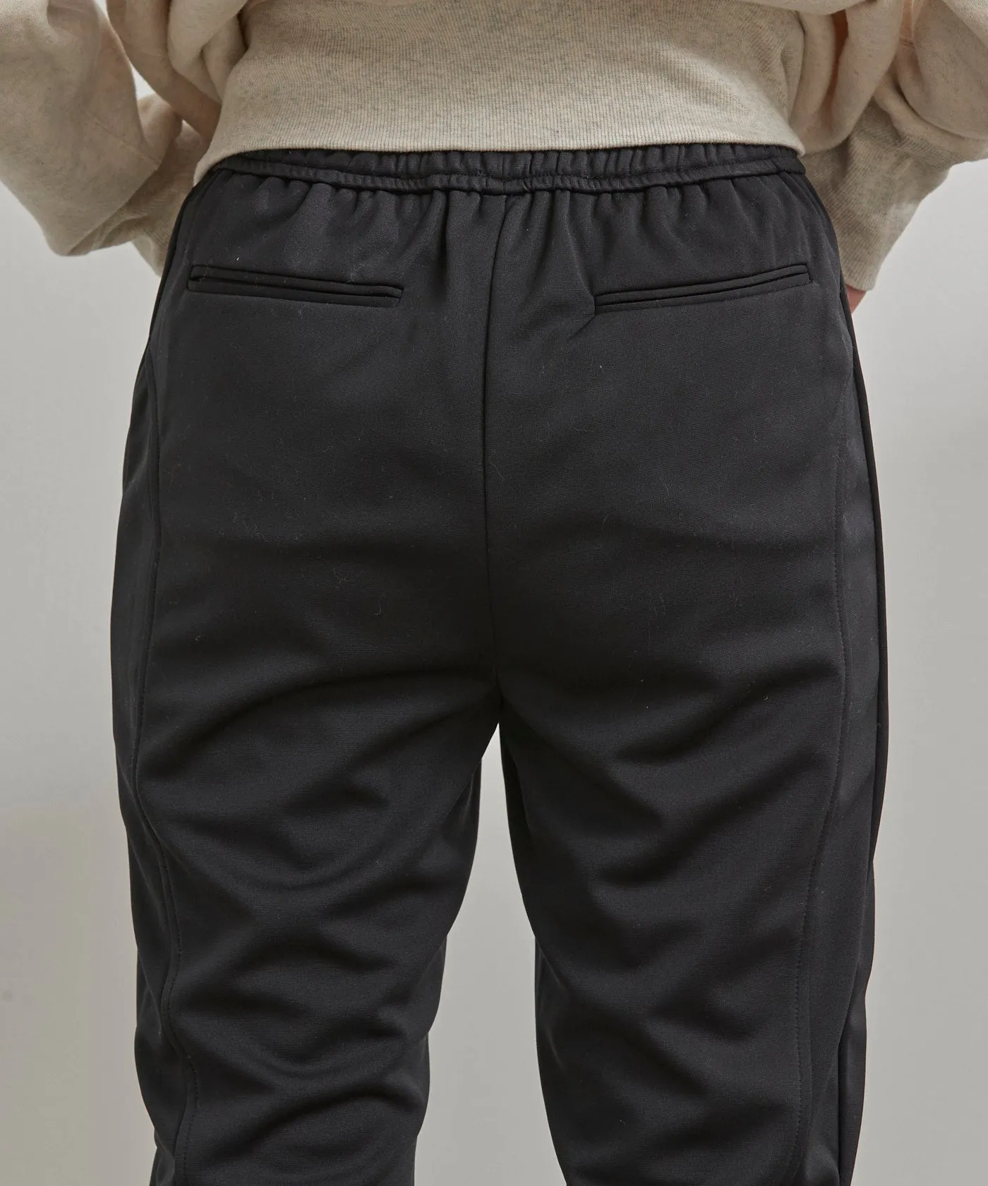 Slim-Fit Cropped Pants - Beige