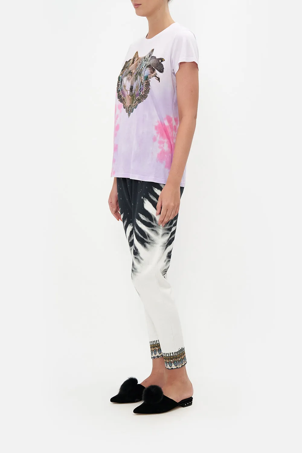 SLIM FIT  ROUND NECK T-SHIRT CALL OF THE FALCON