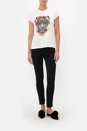 SLIM FIT  ROUND NECK T-SHIRT THE LEGEND OF ZIBA