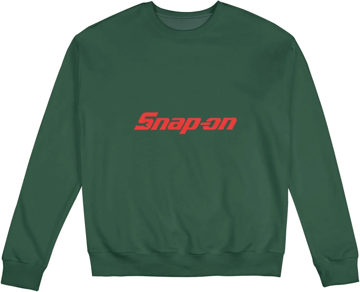 Snap On Men'S Fleece Crew-Neck Hoodie Long Sleeve Fleece Sweatshirt-