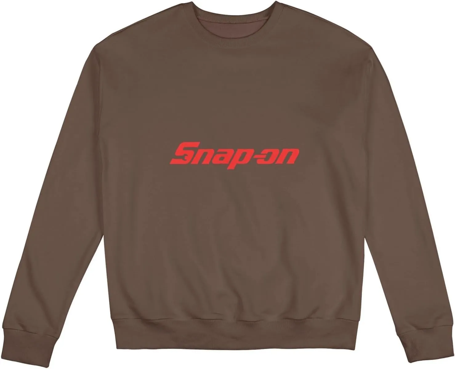 Snap On Men'S Fleece Crew-Neck Hoodie Long Sleeve Fleece Sweatshirt-
