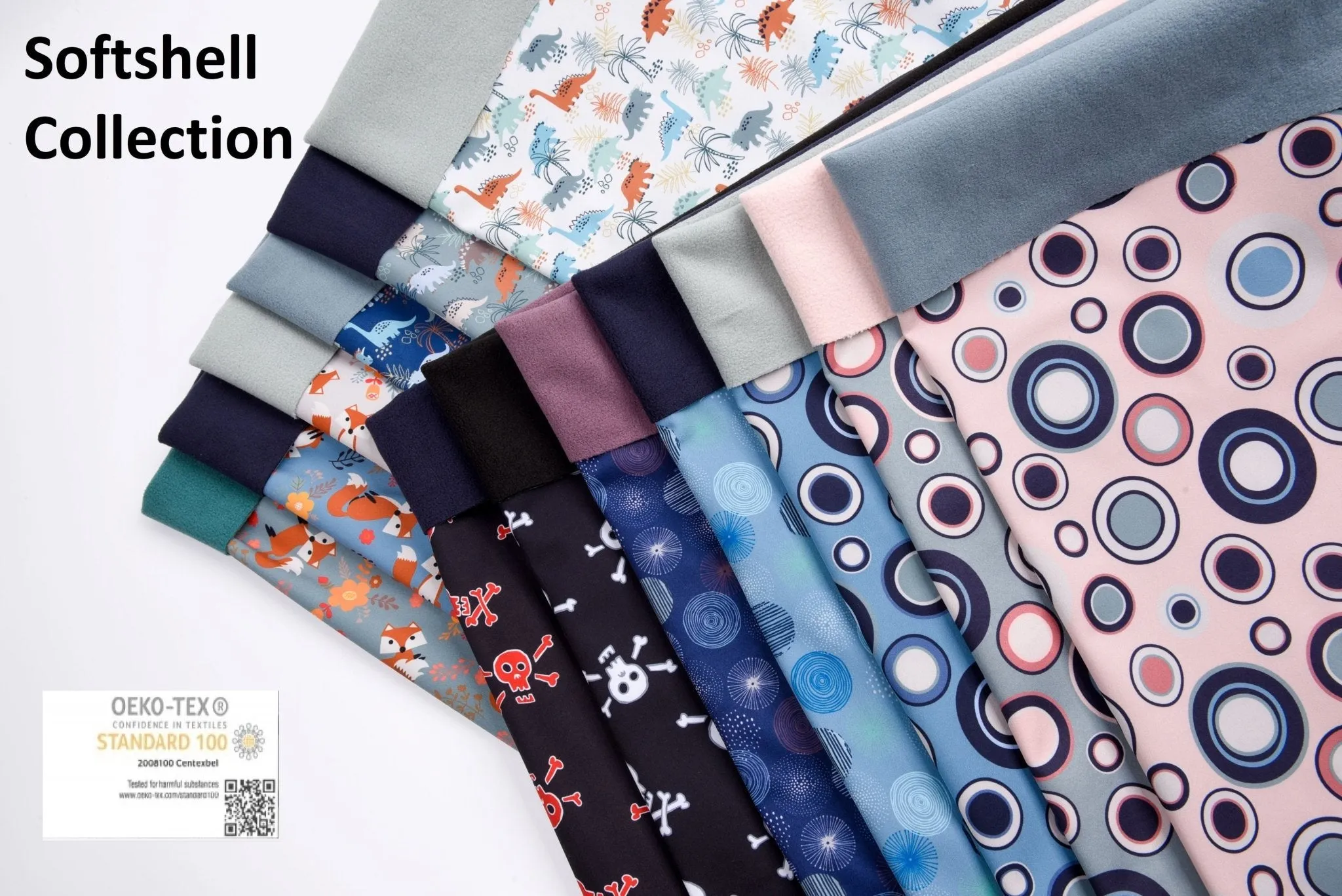 Softshell Fabric Autumn Waterproof Water Repellent Resistant