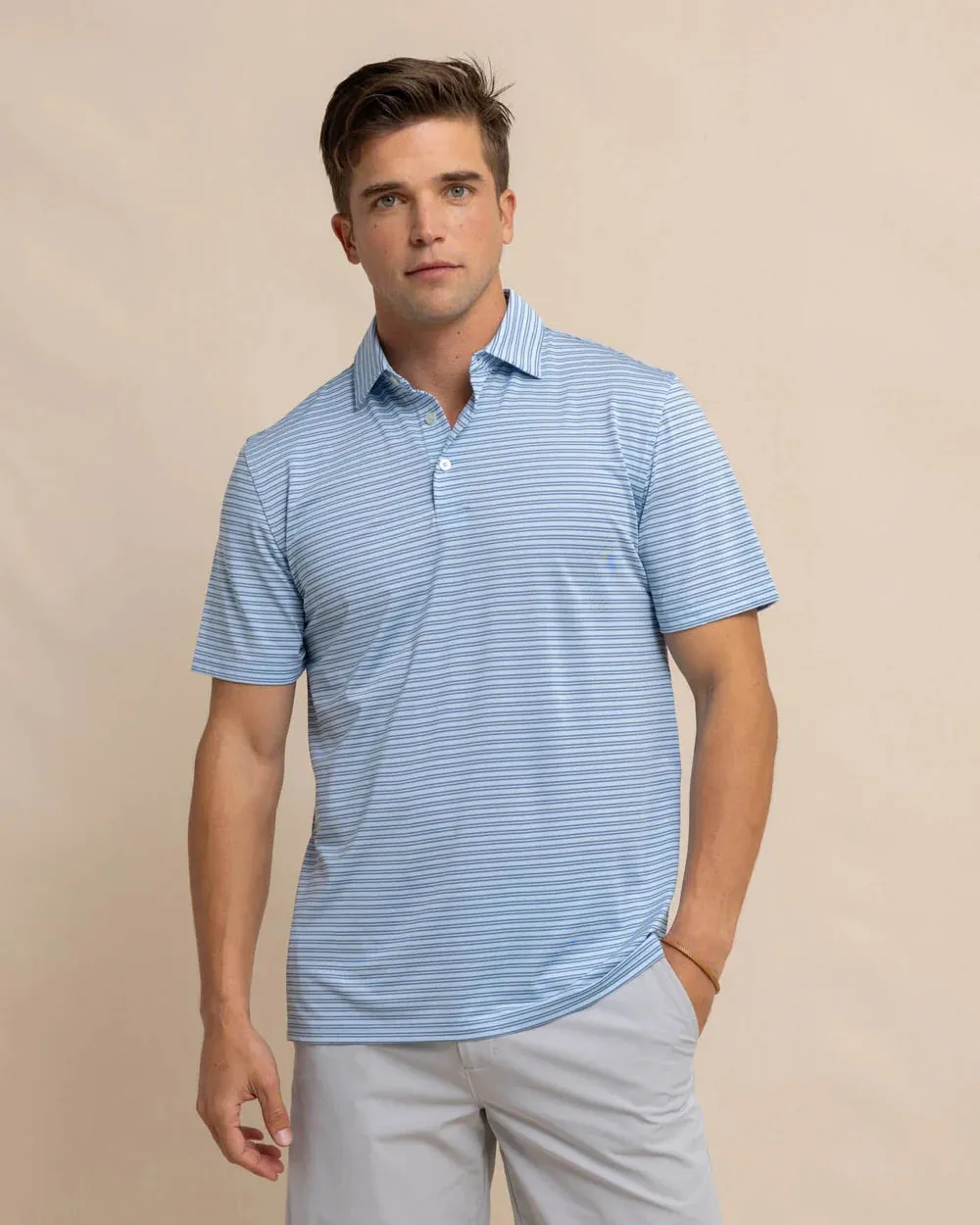 Southern Tide Baywoods Performance Polo