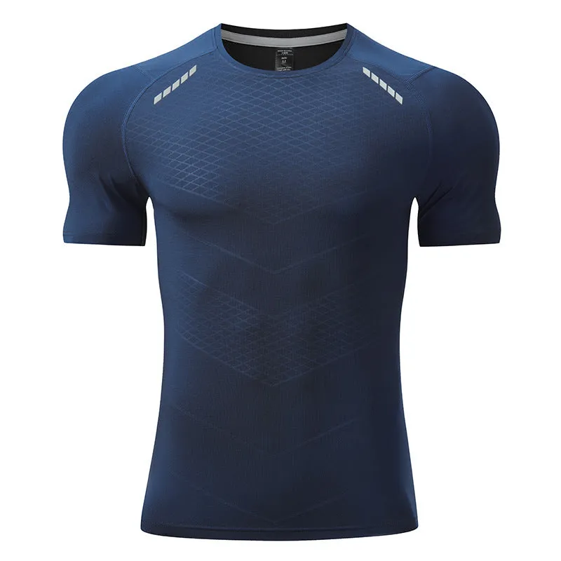 Sports Fitness Elastic Ice Silk Quick Drying Top