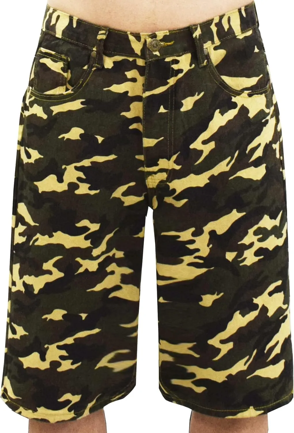 STACY ADAMS Mens Casual Relaxed Fit Denim Short