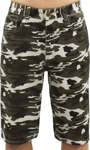 STACY ADAMS Mens Casual Relaxed Fit Denim Short