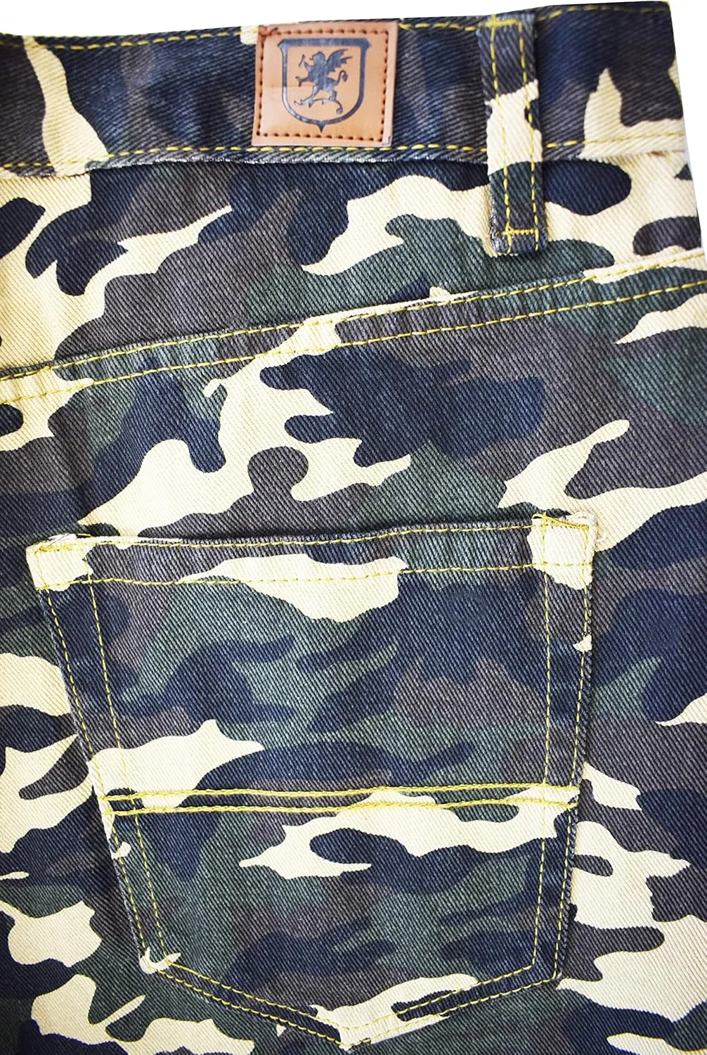 STACY ADAMS Mens Casual Relaxed Fit Denim Short
