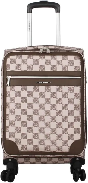 Steve Madden Designer Luggage, Chalet Brown, 20 Inches