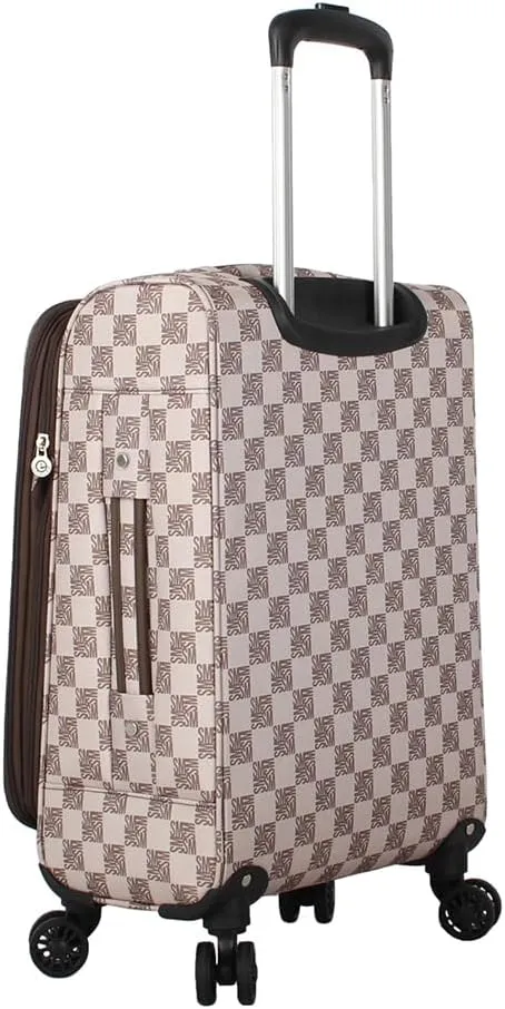 Steve Madden Designer Luggage, Chalet Brown, 20 Inches