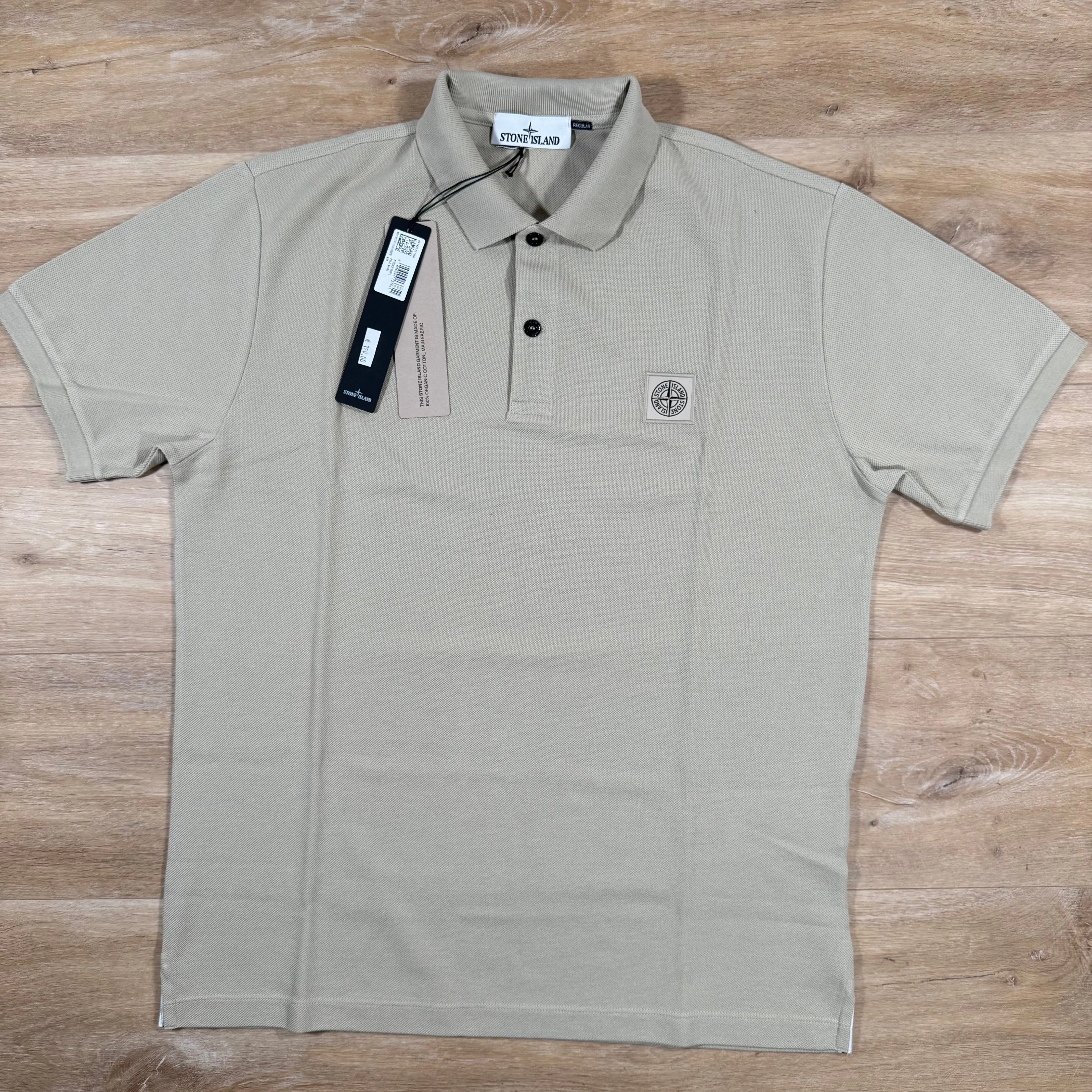 Stone Island Regular Fit Polo Shirt in Plaster