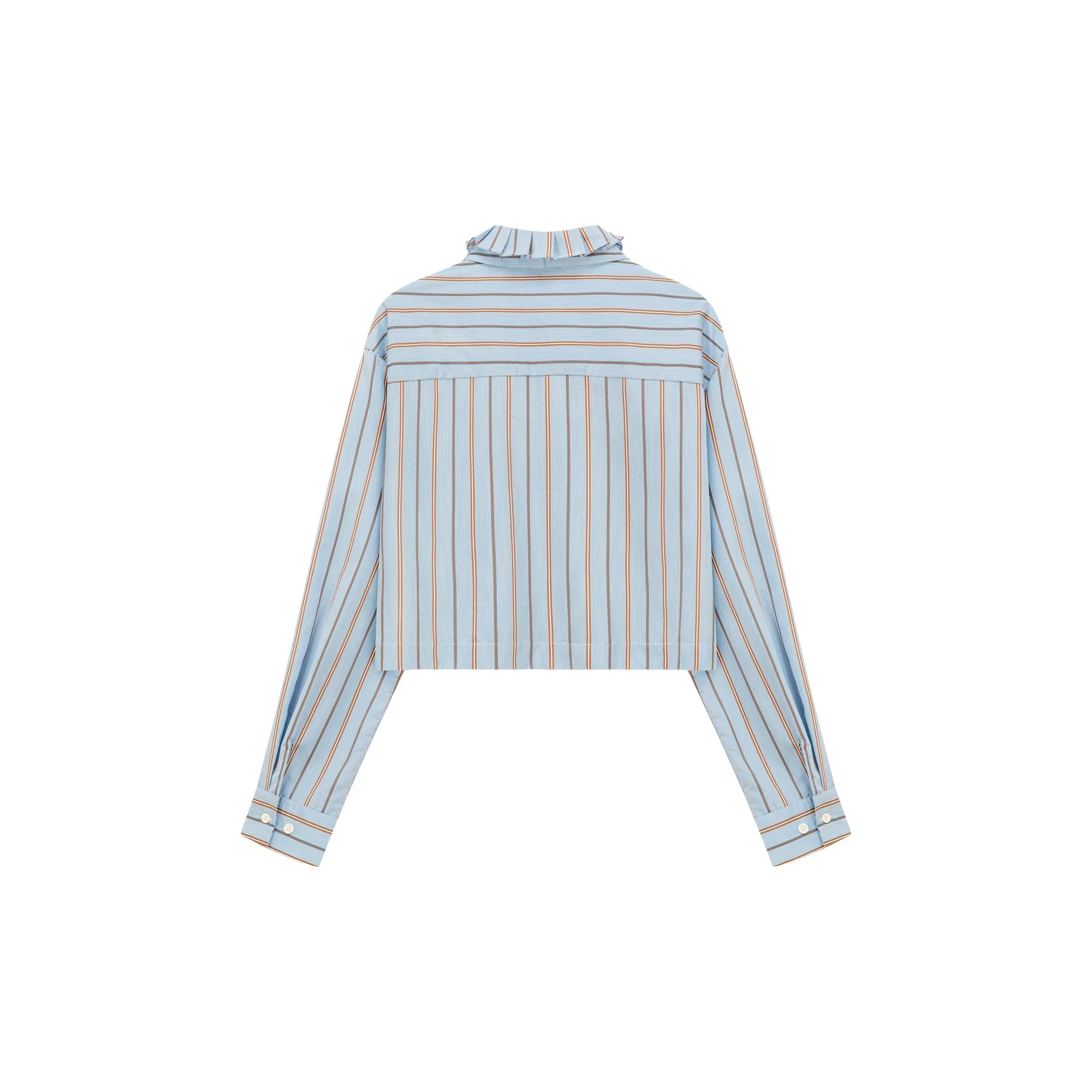 Stripe Loose Fit Long Sleeve Shirt