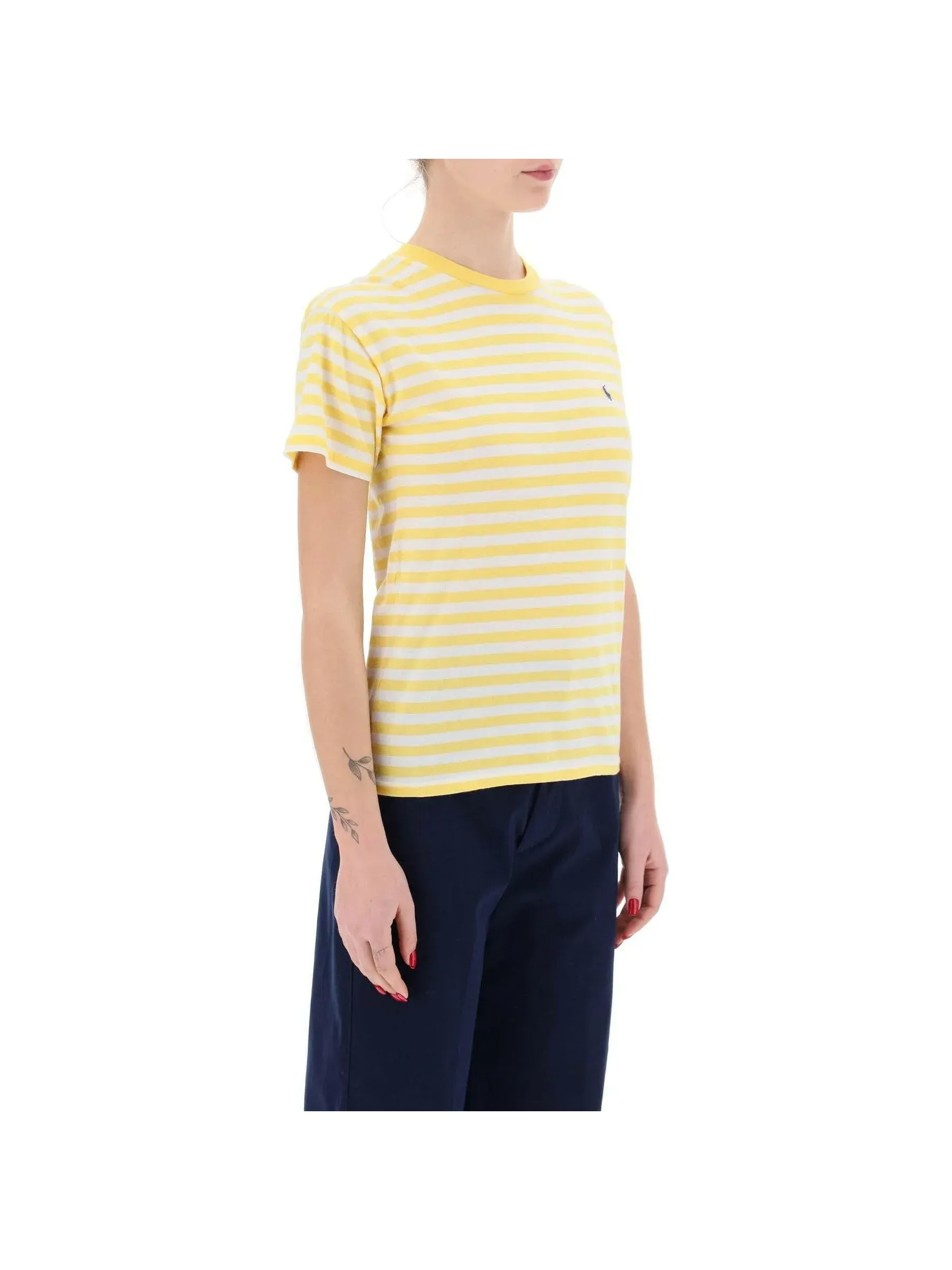 Striped Cotton T-Shirt