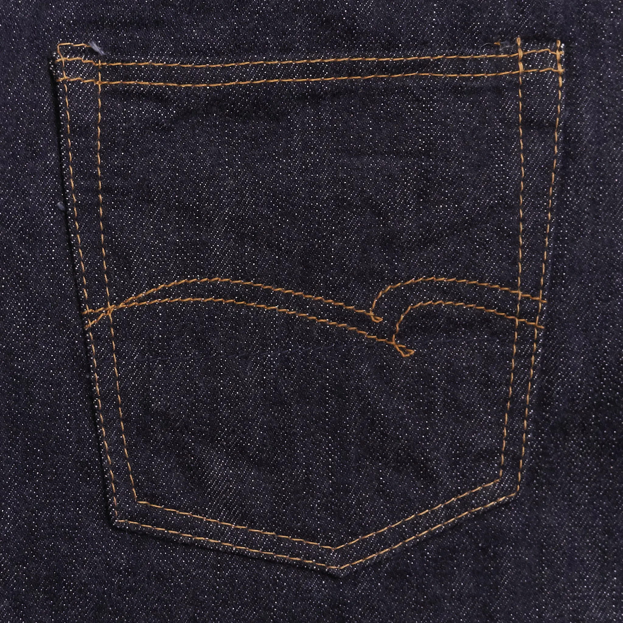 Studio D'Artisan14oz. Tight Straight Selvage Denim Jeans