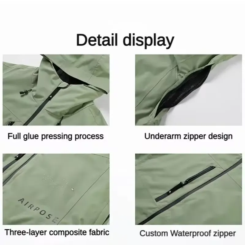 Stylish Female Ski Jacket Alpine Windproof Outwear for Sports