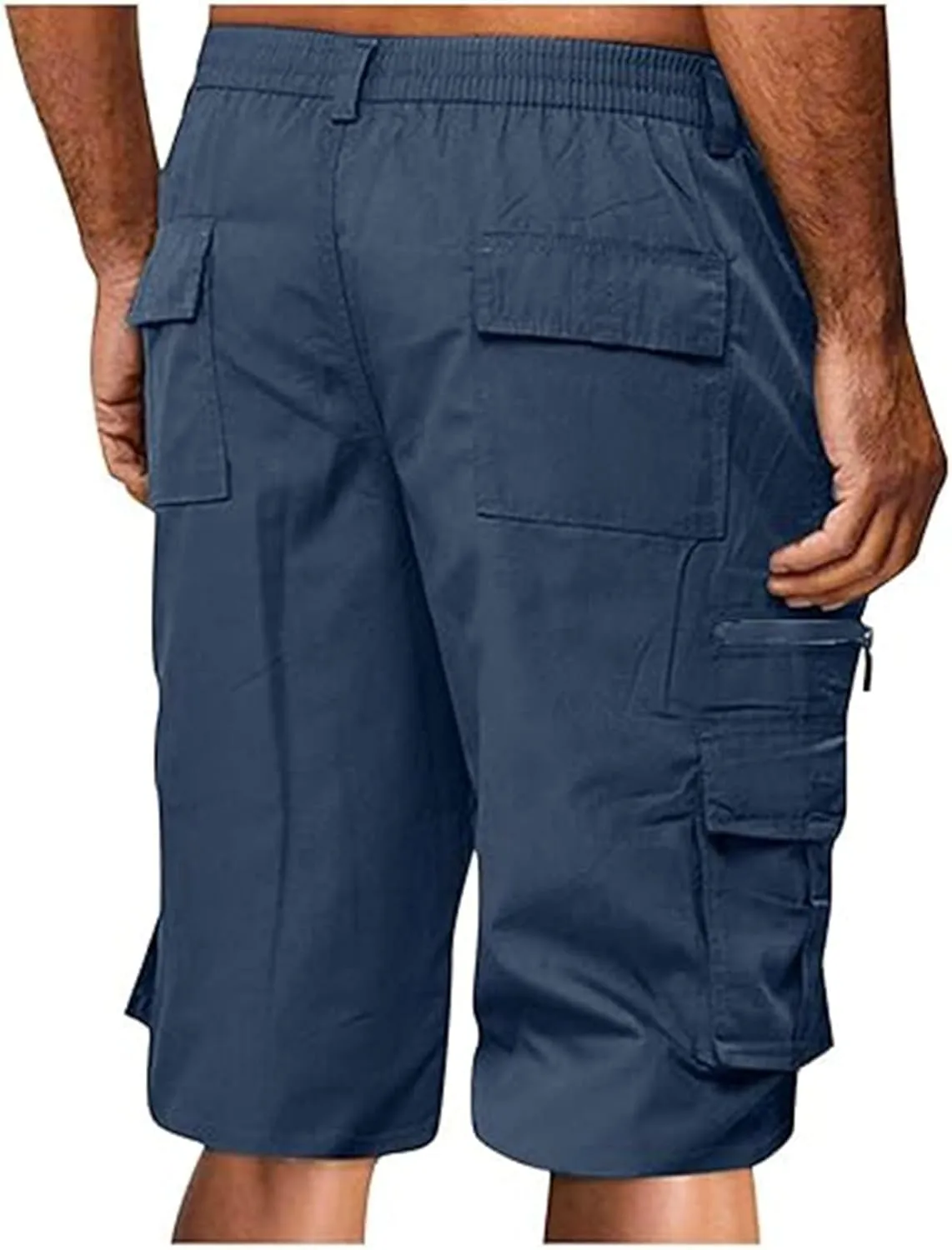 Summer Casual Cargo Shorts Mens 2024 Lightweight Multi Pocket TrendyStreetwear Shorts Lightweight Beach Shorts