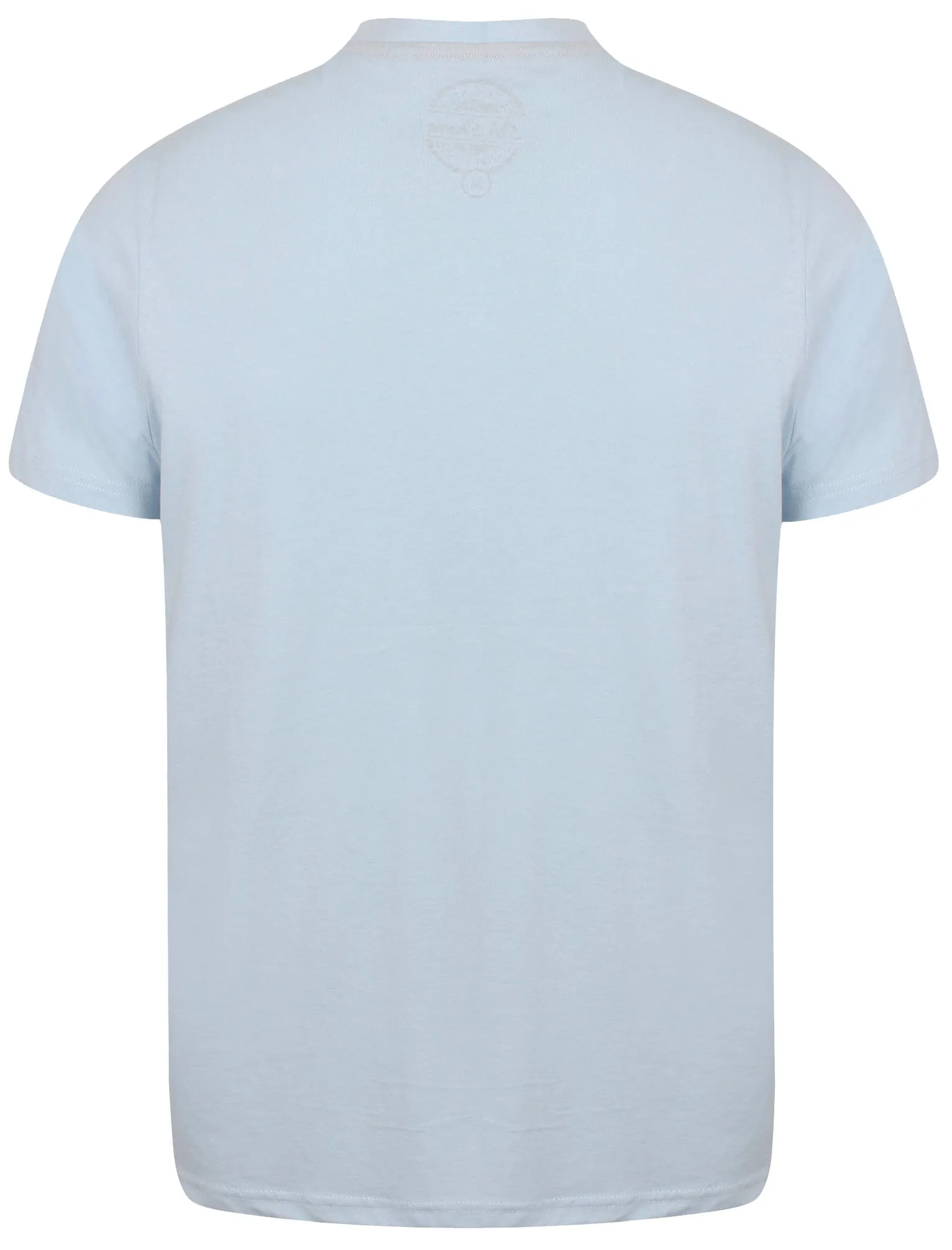 Summer LA Motif Cotton Crew Neck T-Shirt In Skyway - South Shore