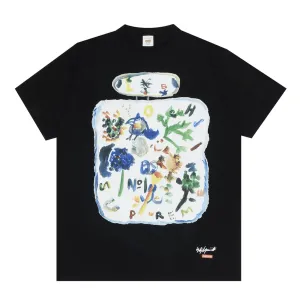 Supreme x Yohji Yamamoto Paint Tee 'Black'