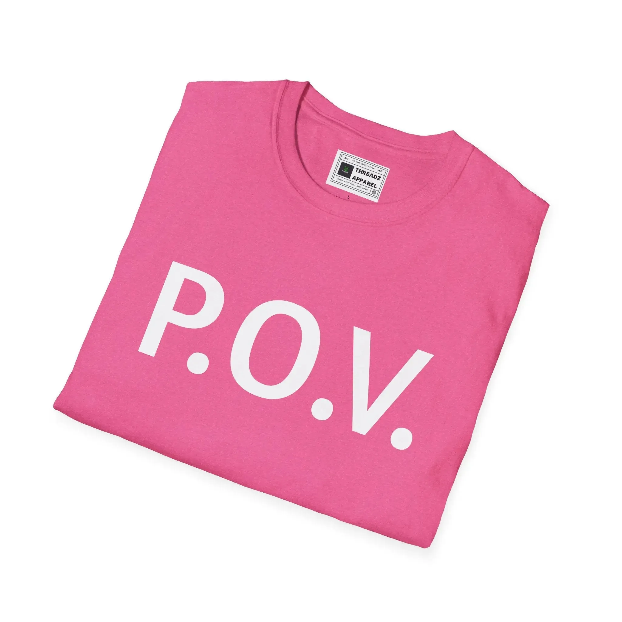 T-Shirt Pov Point of View Opinion Graphic Tee