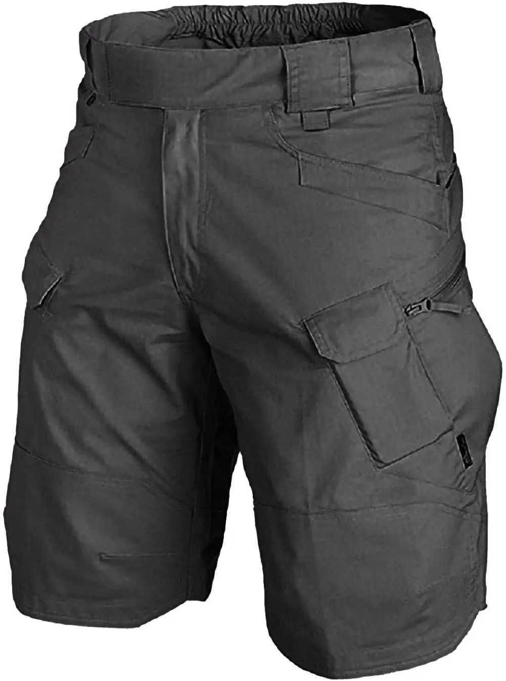 Tactical Shorts for Men Plus Size Waterproof Cargo Shorts with Multi Pockets Comfy Quick Dry Outdoor Hiking Shorts