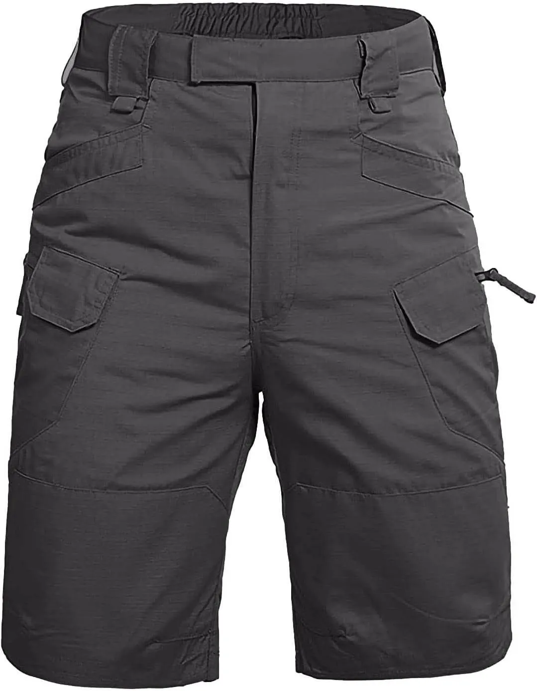 Tactical Shorts for Men Plus Size Waterproof Cargo Shorts with Multi Pockets Comfy Quick Dry Outdoor Hiking Shorts