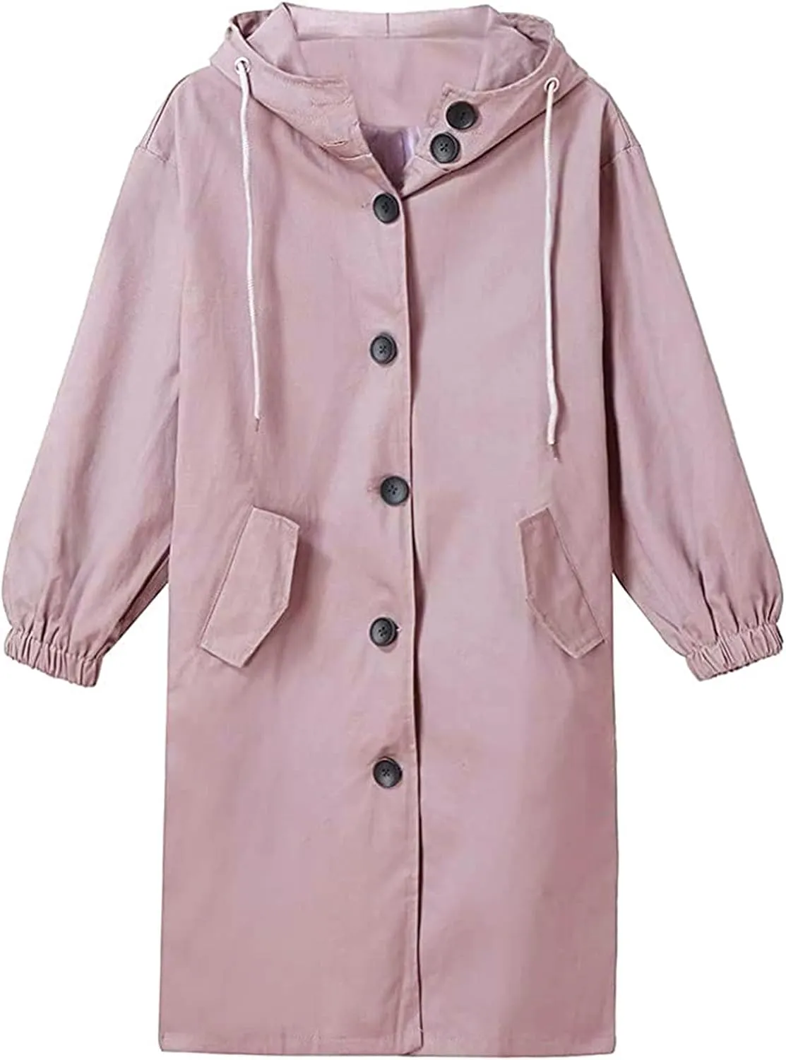 TARIENDY Rain Jacket for Women Trendy 2025 Hooded Windbreaker Lightweight Raincoat Outdoor Hiking Sportswear Travel Jacket