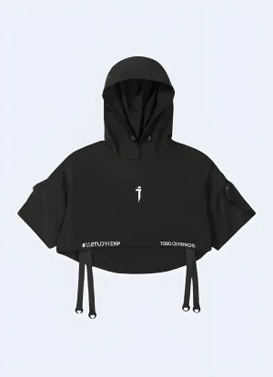 Techwear Black Shawl