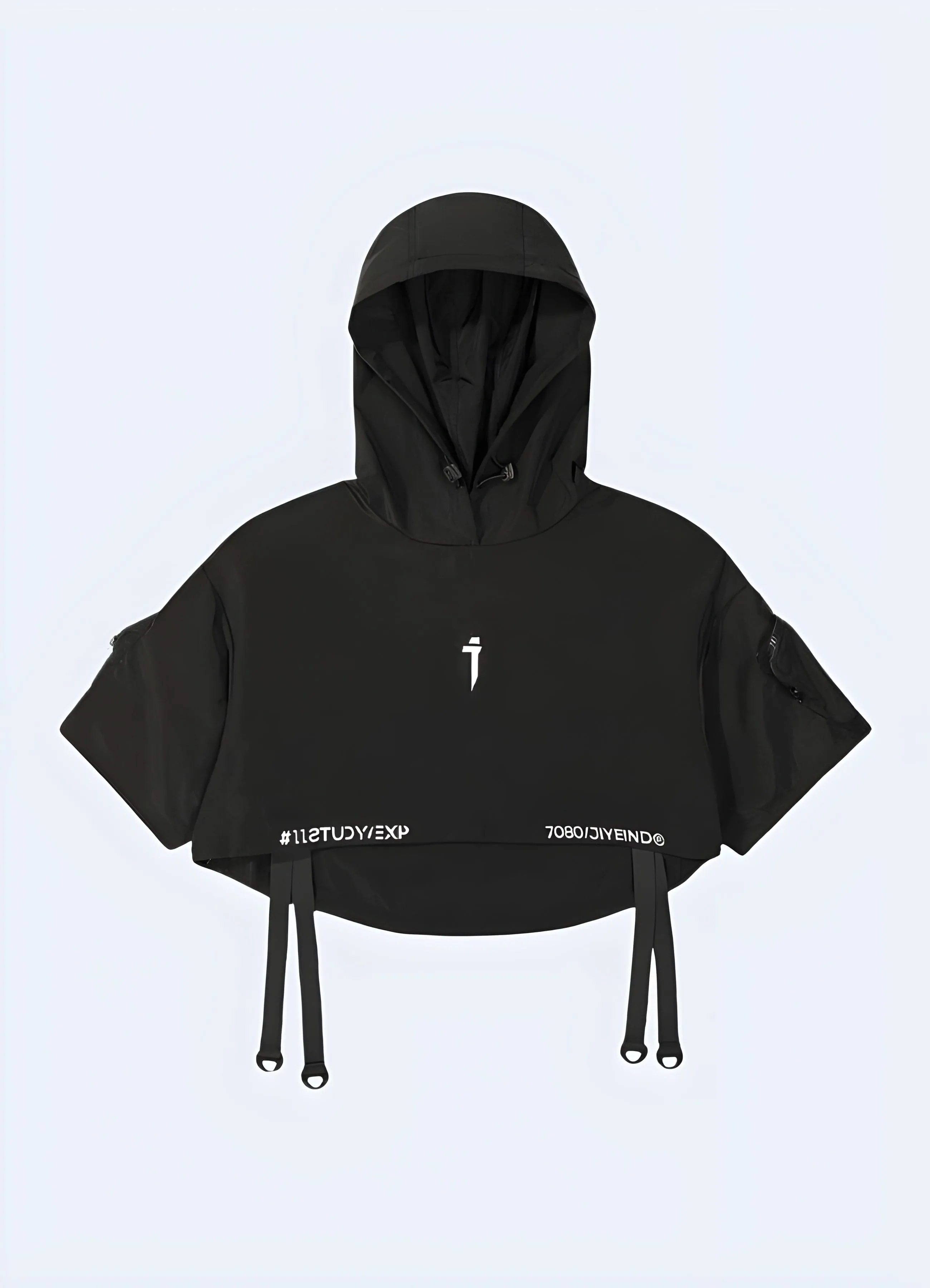 Techwear Black Shawl