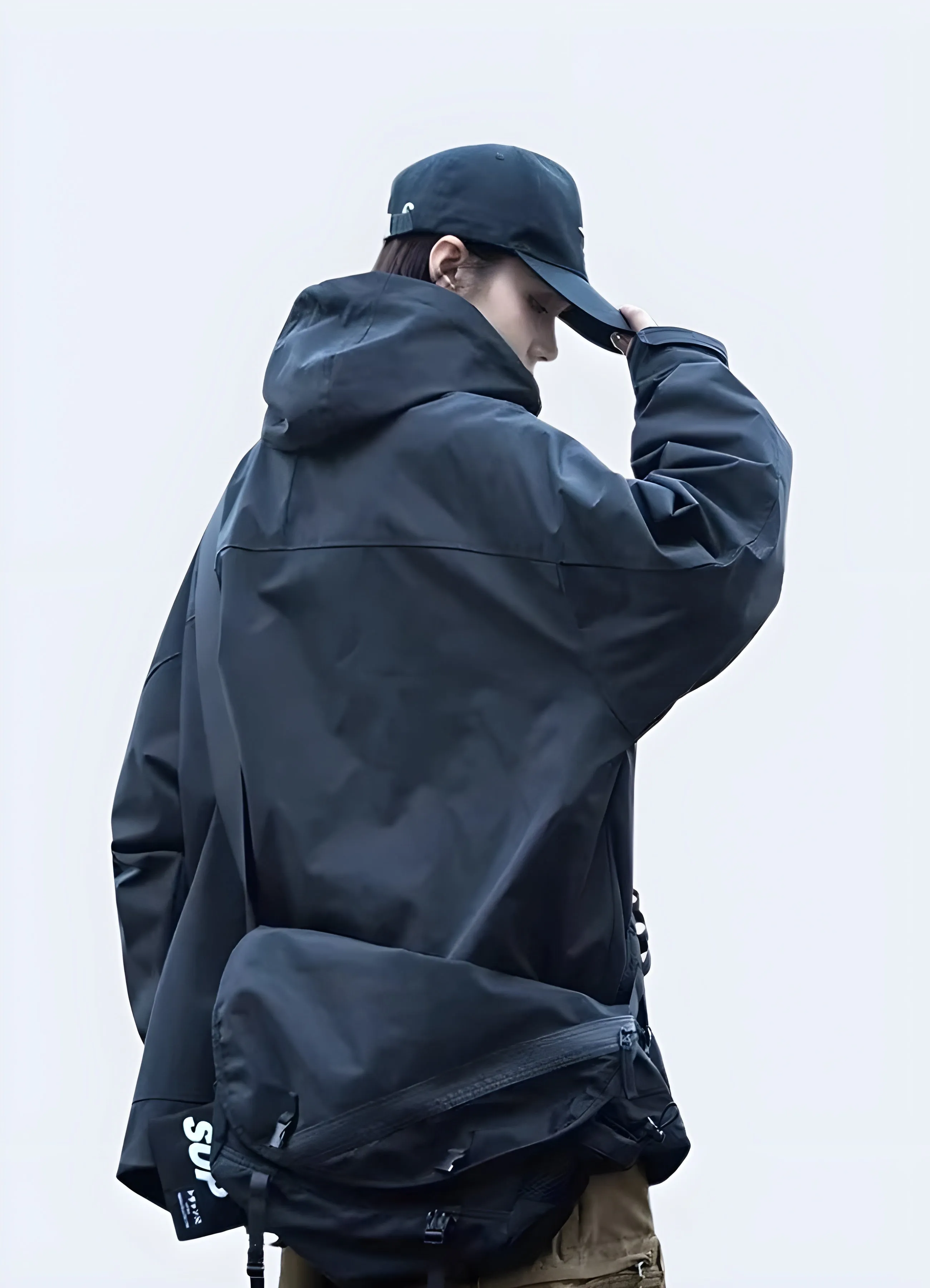 Techwear Cargo Jacket Women