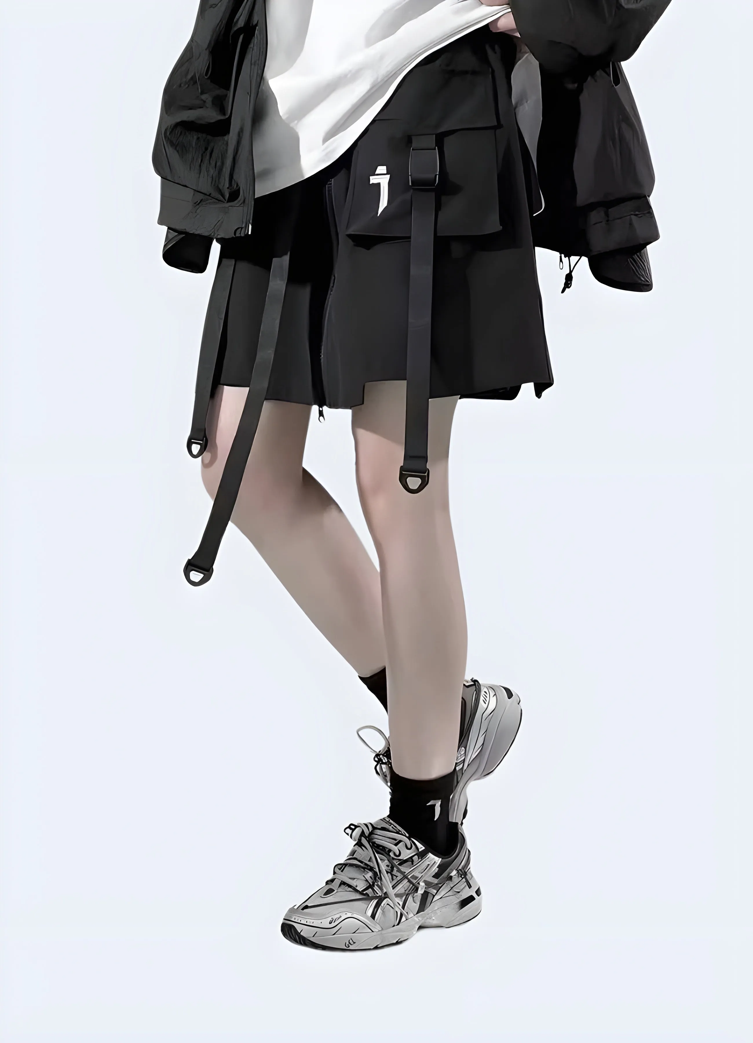 Techwear Tactical Women's Skirt