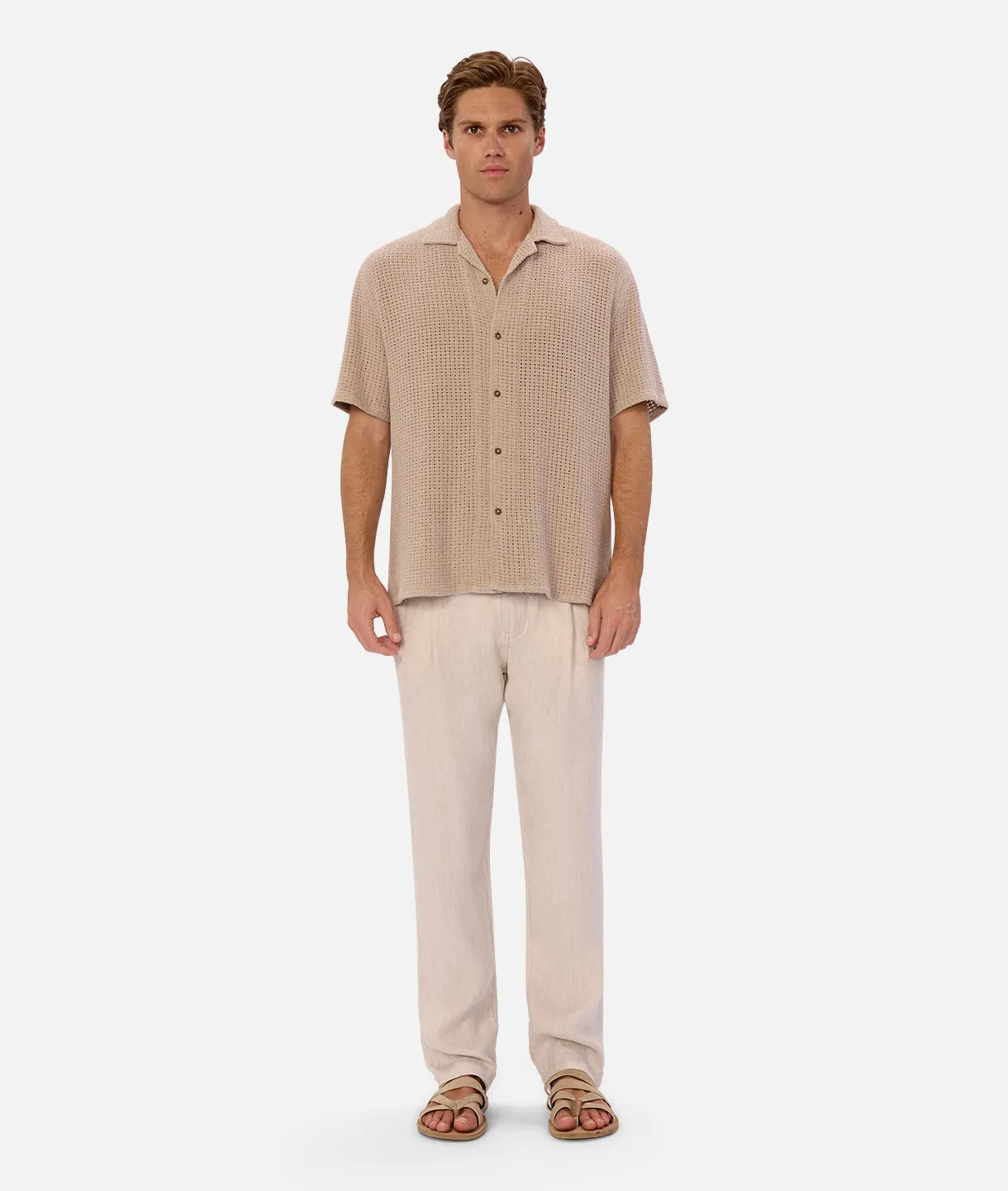 The Egnazia S/s Shirt - Rope