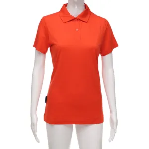 The Merino Polo - Women's Polo Shirt - Red Clay - Deep Orange