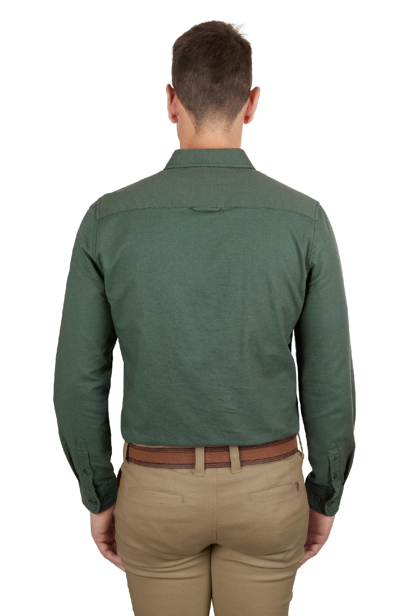 Thomas Cook Men's Linen Tailored LS Shirt