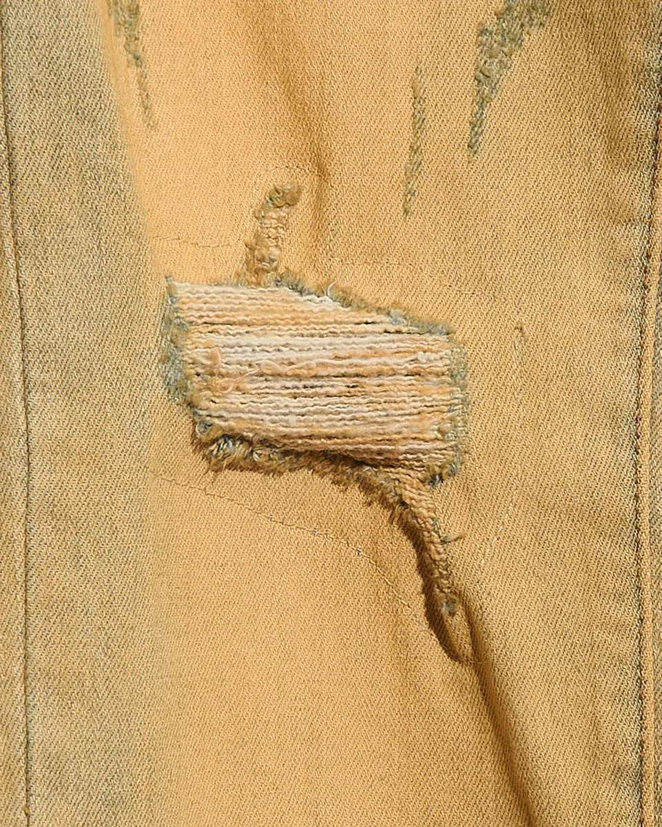 Tinted Ripped Jeans