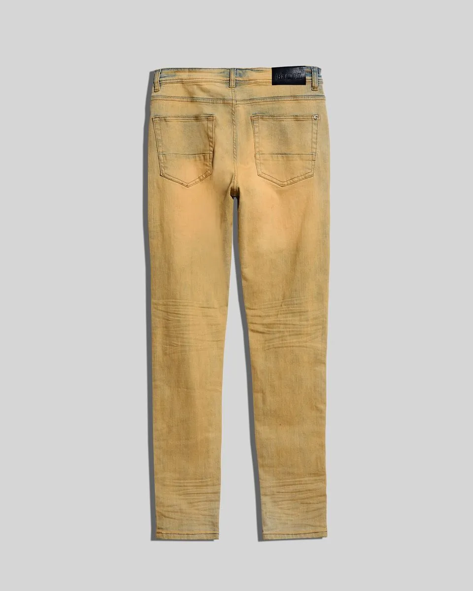 Tinted Ripped Jeans