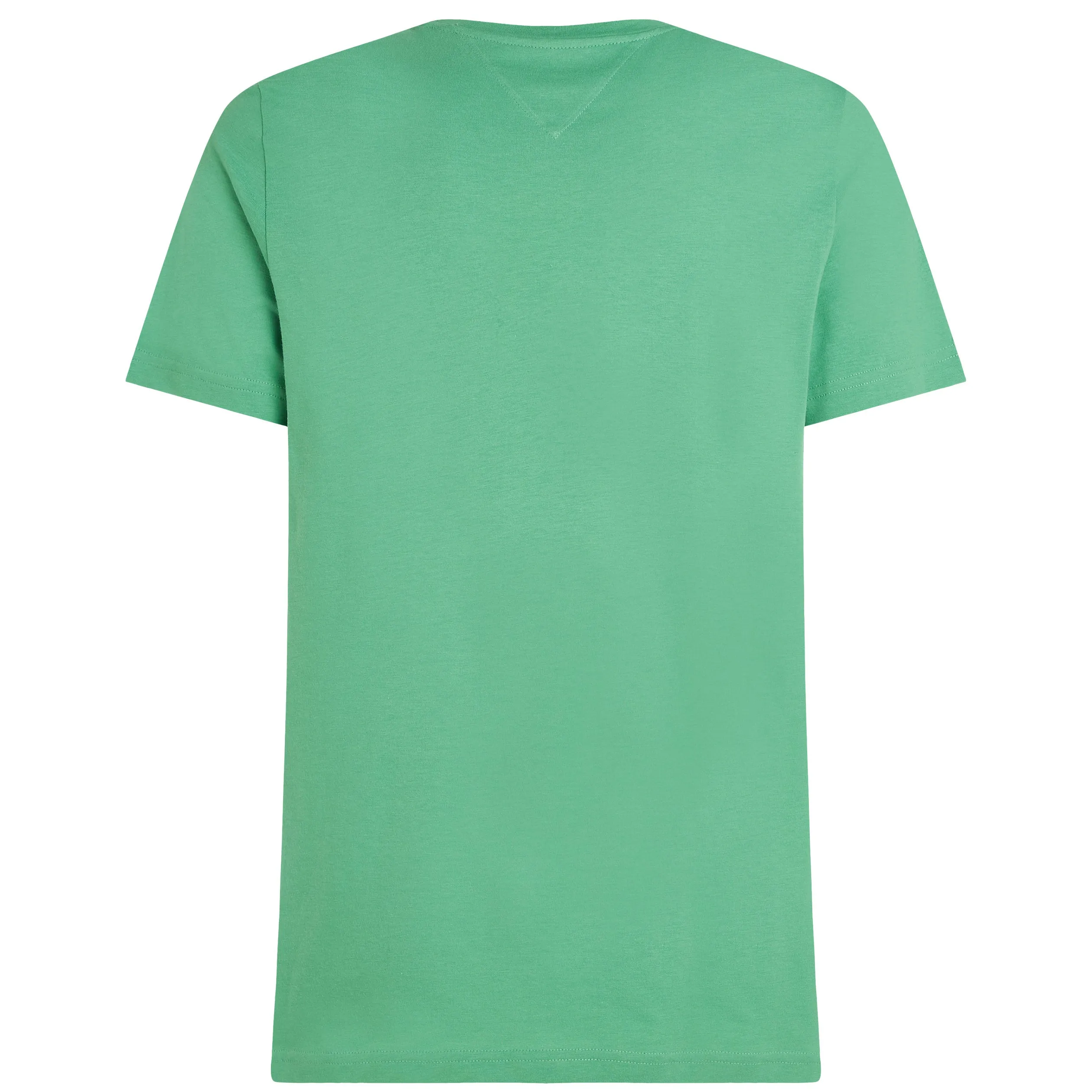 Tommy Hilfiger Logo Embroidery Slim T-Shirt - Green