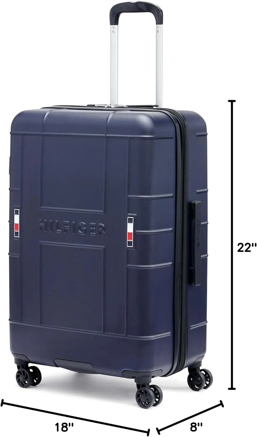 Tommy Hilfiger Women's Hardside Upright Set