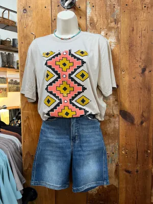 Troubadour  Aztec Graphic Tee/ Stuffology Boutique