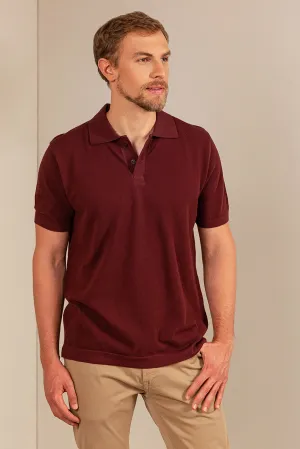 Umbino T-Shirt Cotton Color Guinda