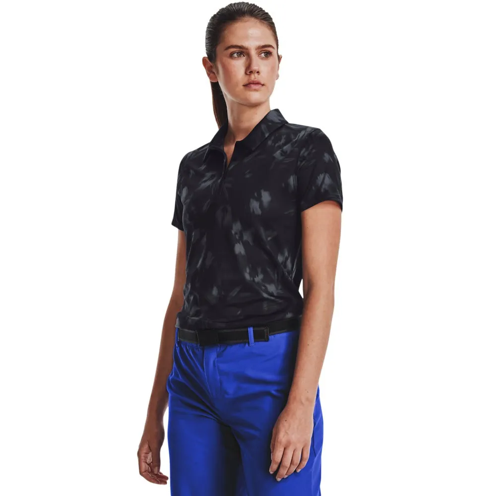 Under Armour Ladies Zinger Blur Golf Shirt 1373638
