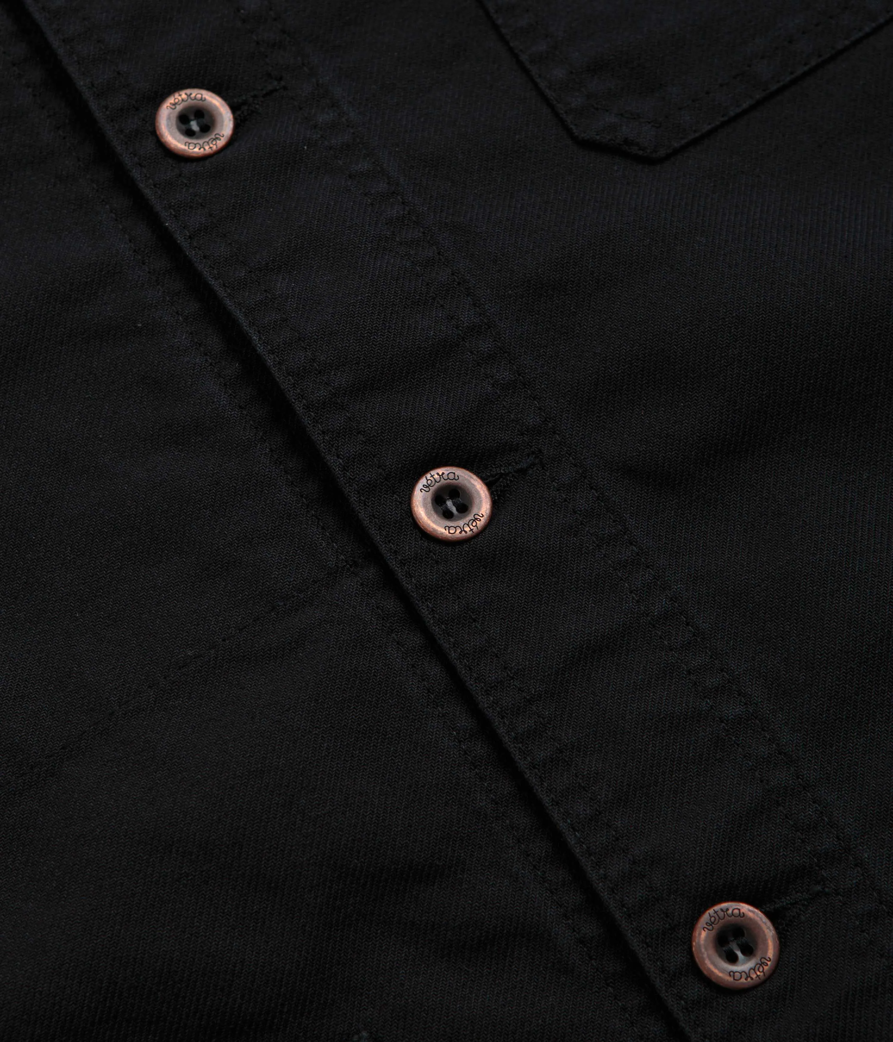 Vetra 5C Organic Workwear Jacket - Black