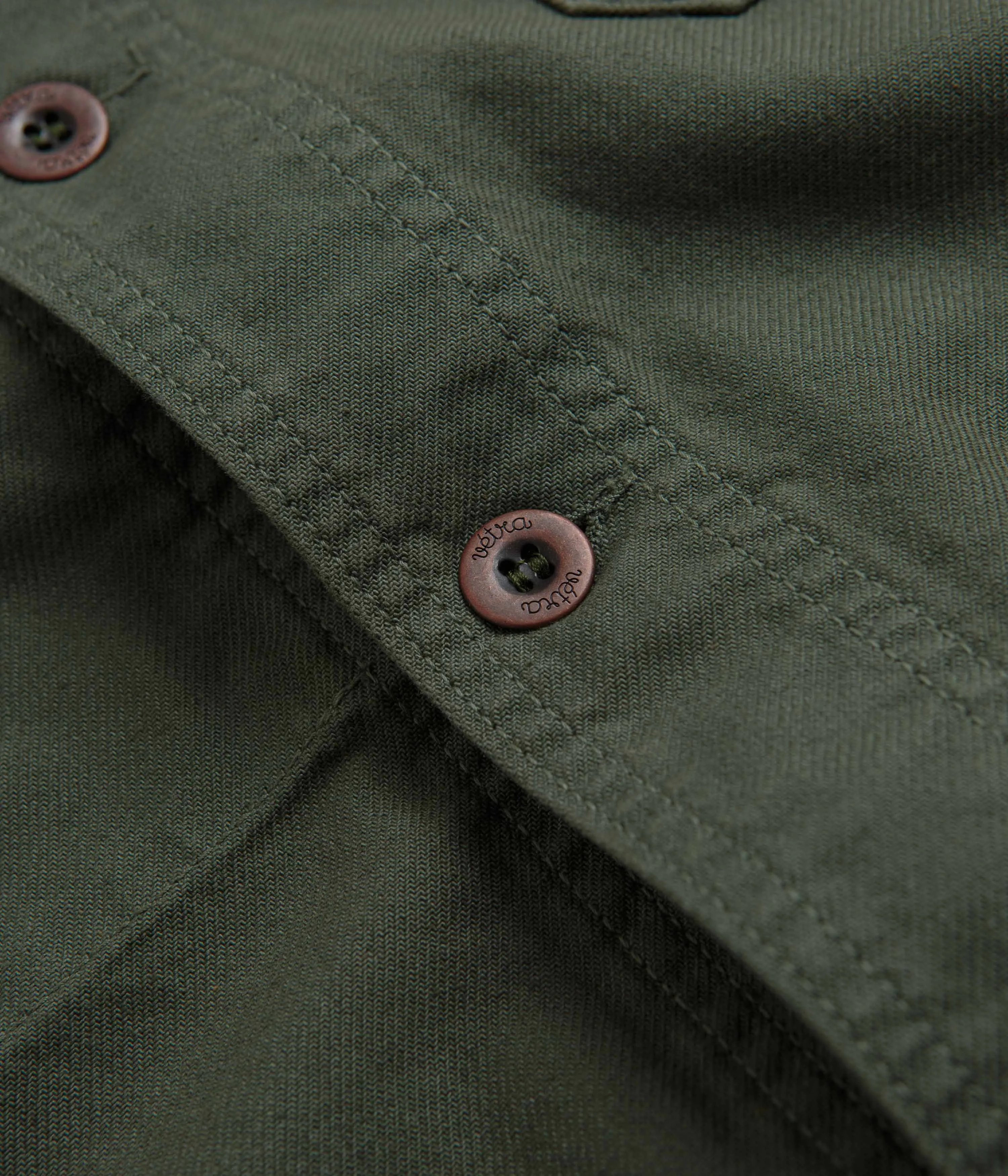 Vetra 5C Organic Workwear Jacket - Overdyed Jade